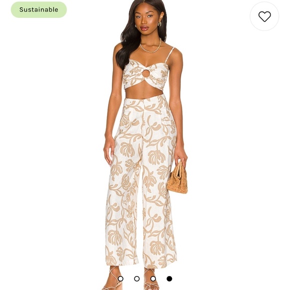 FAITHFULL THE BRAND - Liberta top and bottoms in Ensola Floral Print - Picture 2 of 3